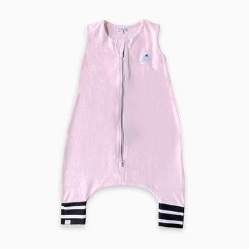 Saco De Dormir Com Pé Plush Rosa