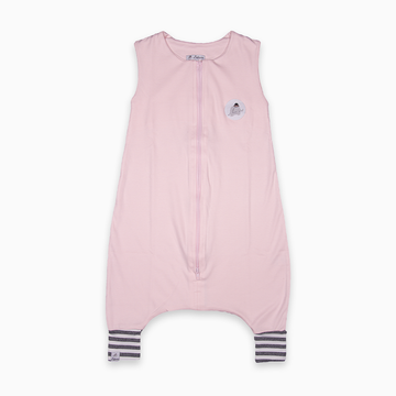 Saco De Dormir Com Pé Suedine Rosa