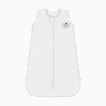 Saco de Dormir Bebê Pom Pom Soft Branco