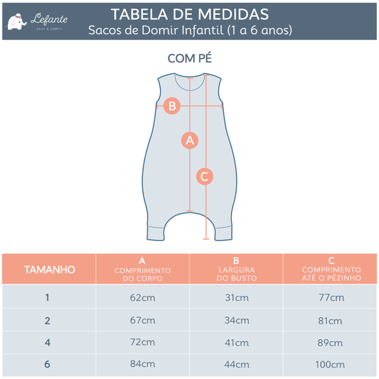 Saco De Dormir Com Pé Estampa Corações Soft Vermelho
