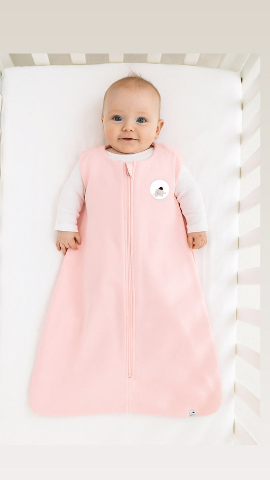 Saco de Dormir Bebê Soft Rosa