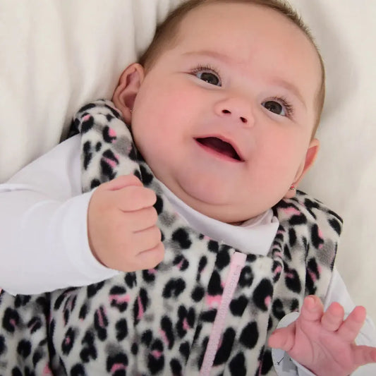 Saco de Dormir Bebê Inverso Soft Oncinha