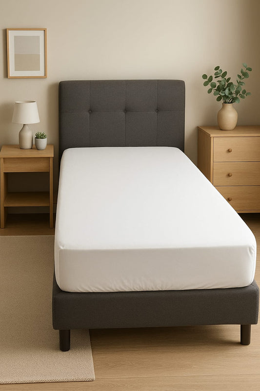 Lençol Solteiro Térmico Soft Branco