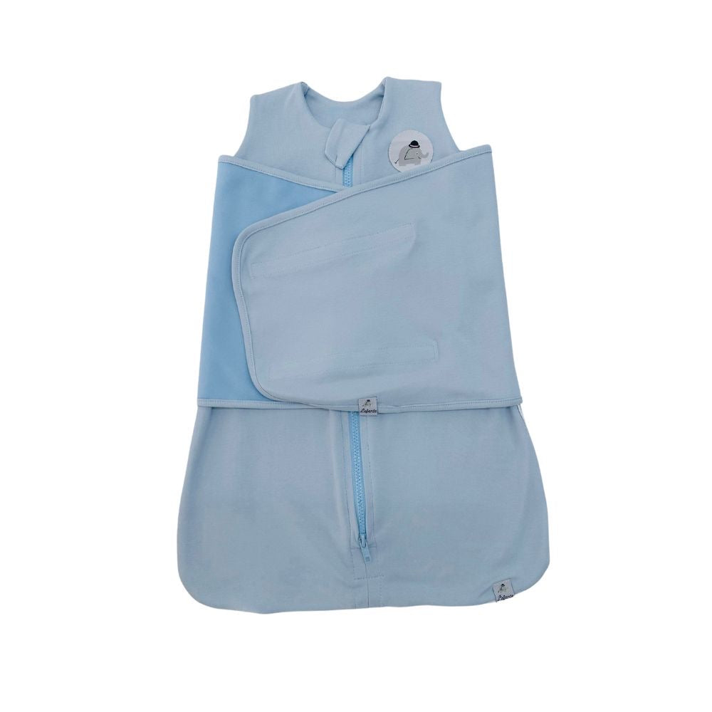 Swaddle Suedine Azul Bebê