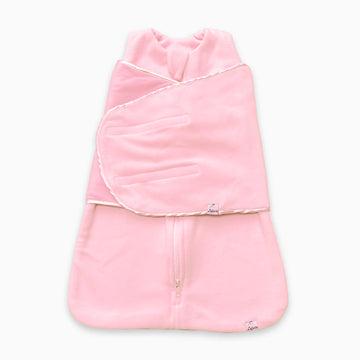 Swaddle Meia Estação/Verão Suedine Rosa