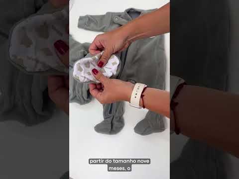 Macacão Bebê Zíper Soft Cinza