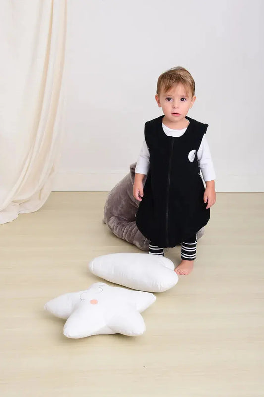 Saco De Dormir Infantil Soft Preto